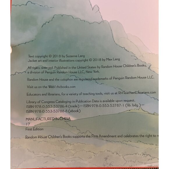 Grumpy Monkey Hardcover First Edition 12x12.5 Inches By Suzanne Lang Illustrated - Picture 2 of 4